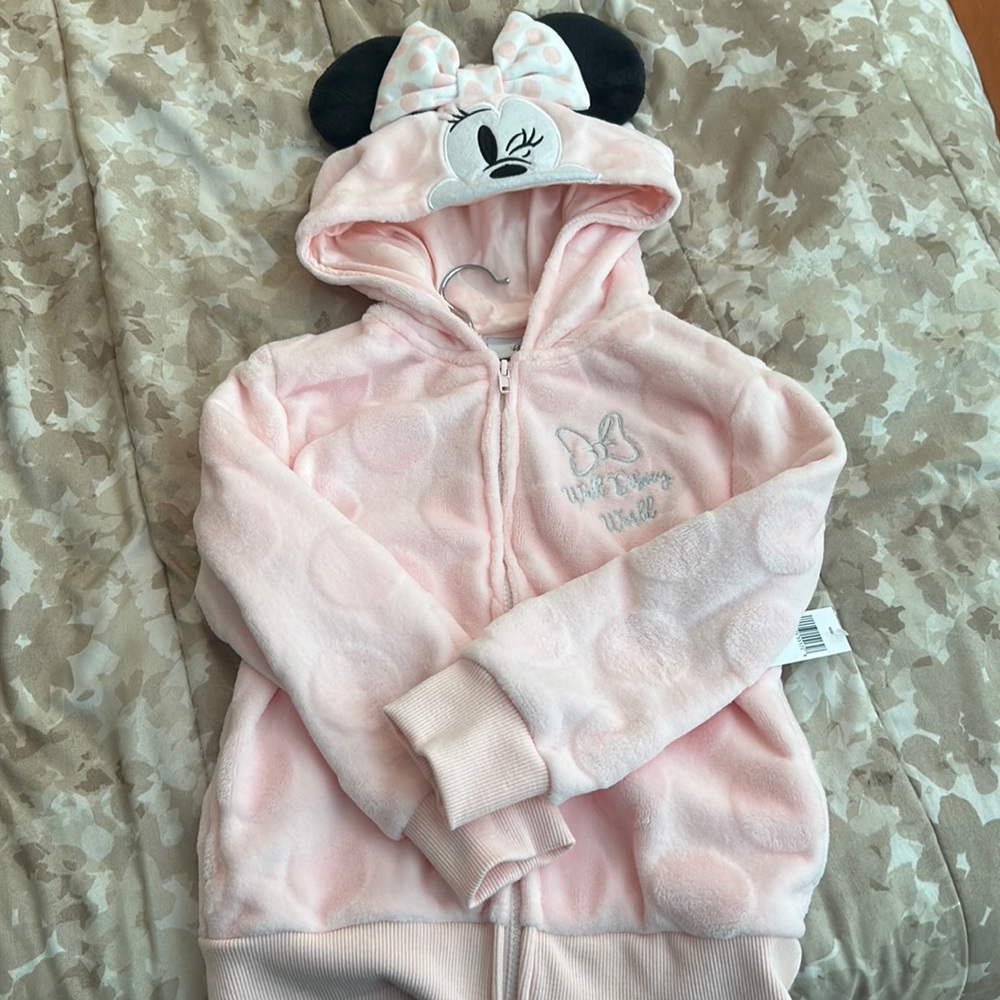 Minnie zip up jacket💓